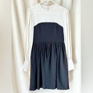 Brand Beware Cinq à Sept Caley Color Blocked Dress